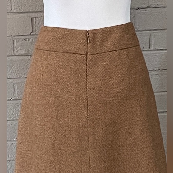 Jupe crayon midi confortable en coton mélangé | CHOCOLATE | Jupes | M&S CH
